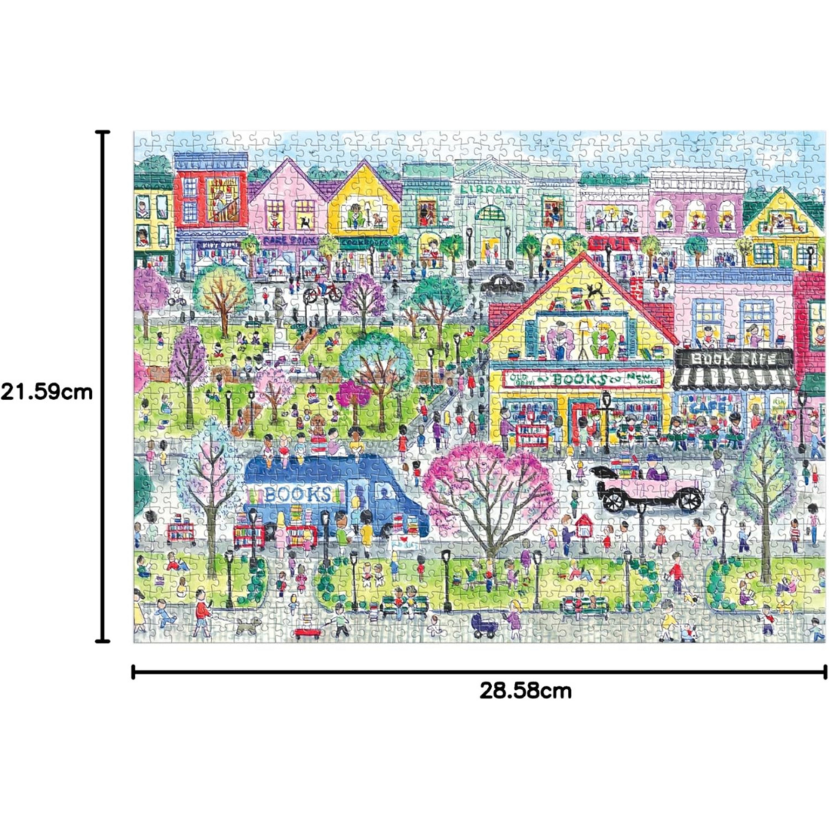 Book Town Puzzle 1000 Pcs