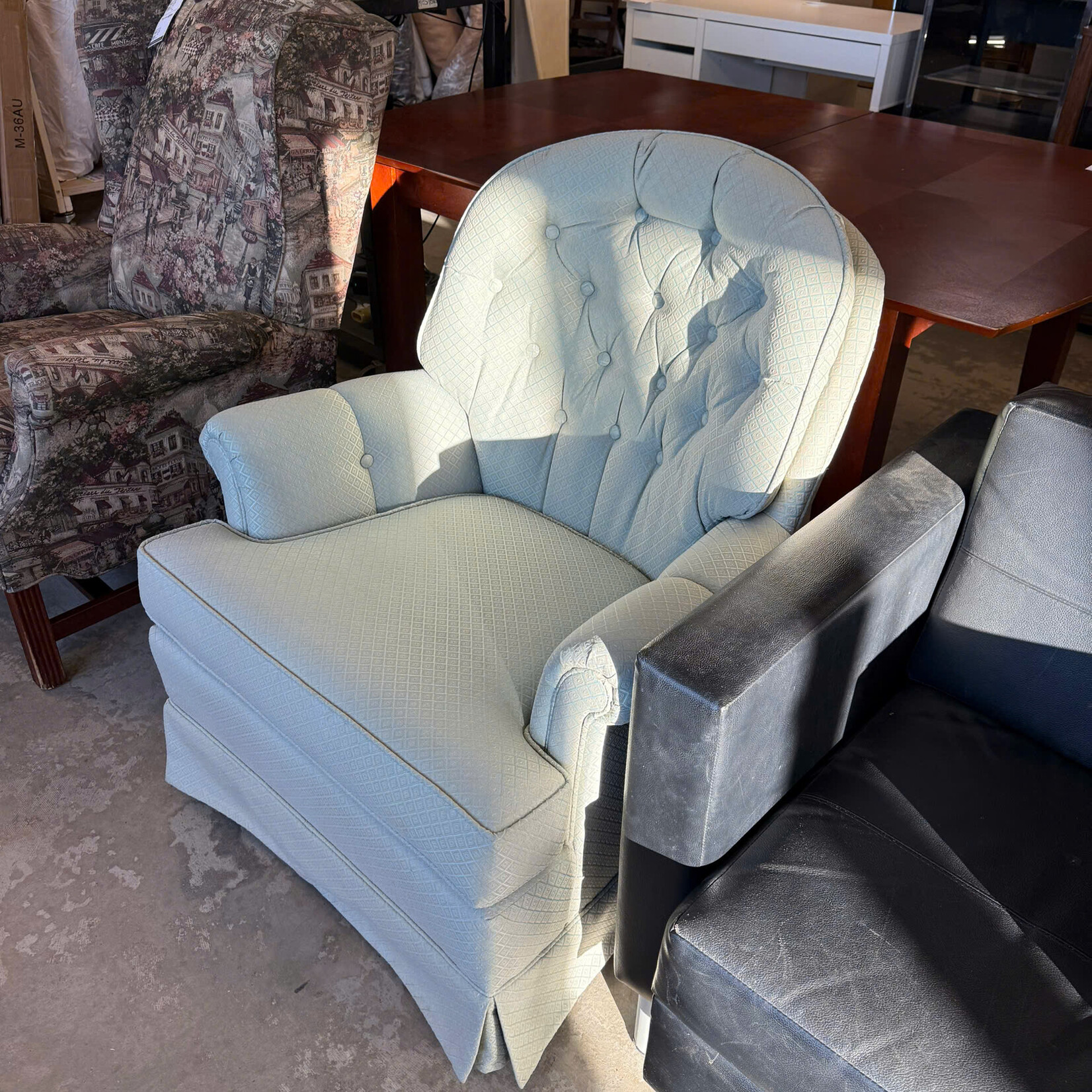 Mint Green Rocker Chair