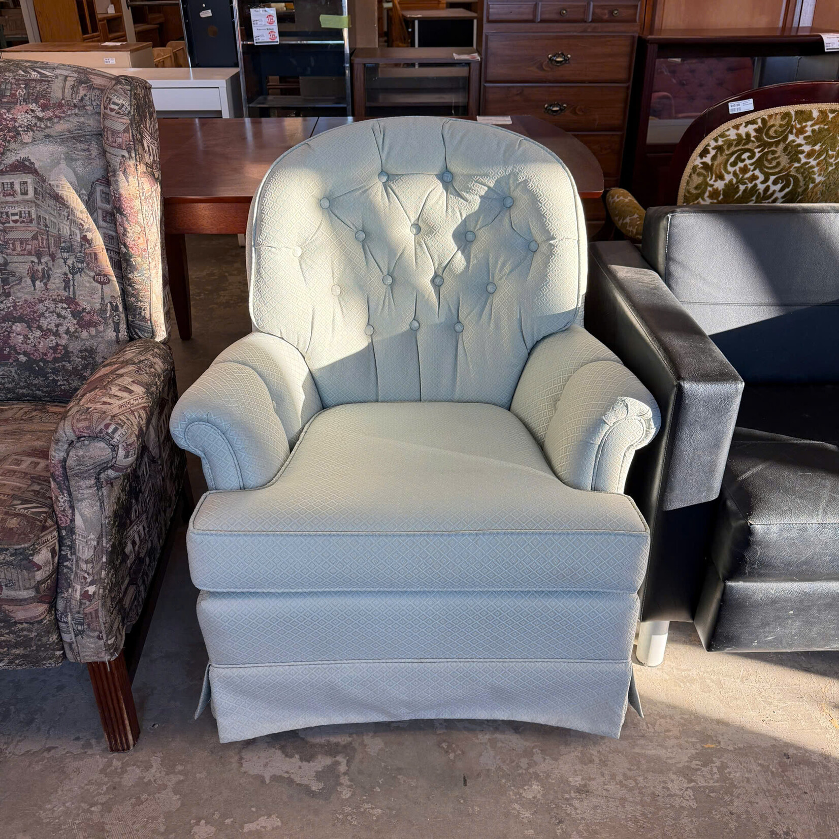 Mint Green Rocker Chair