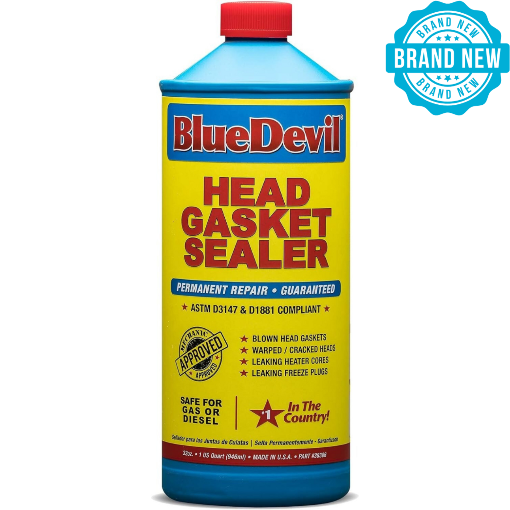 Blue Devil Head Gasket Sealer (946mL)