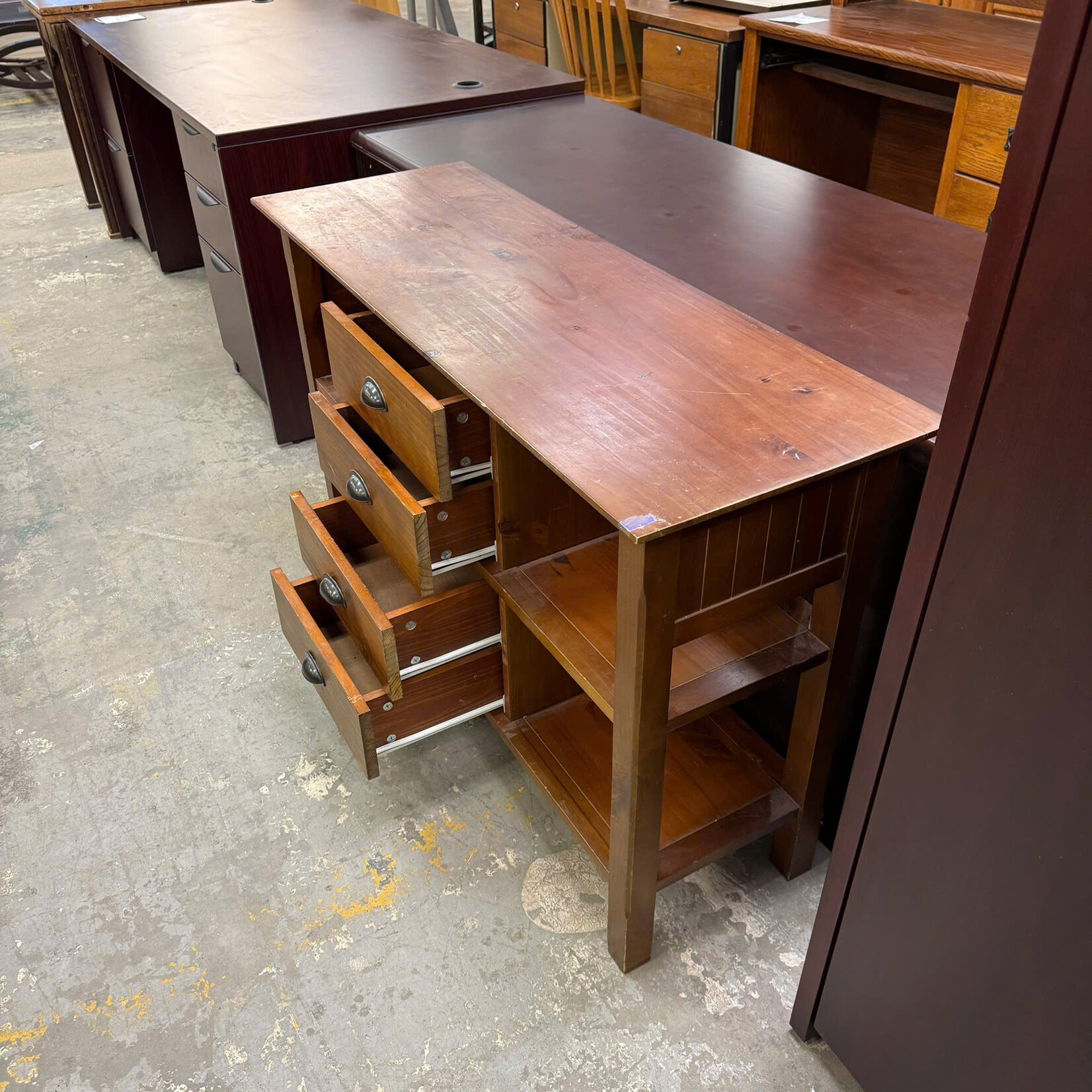 Console Table With 4-Drawers