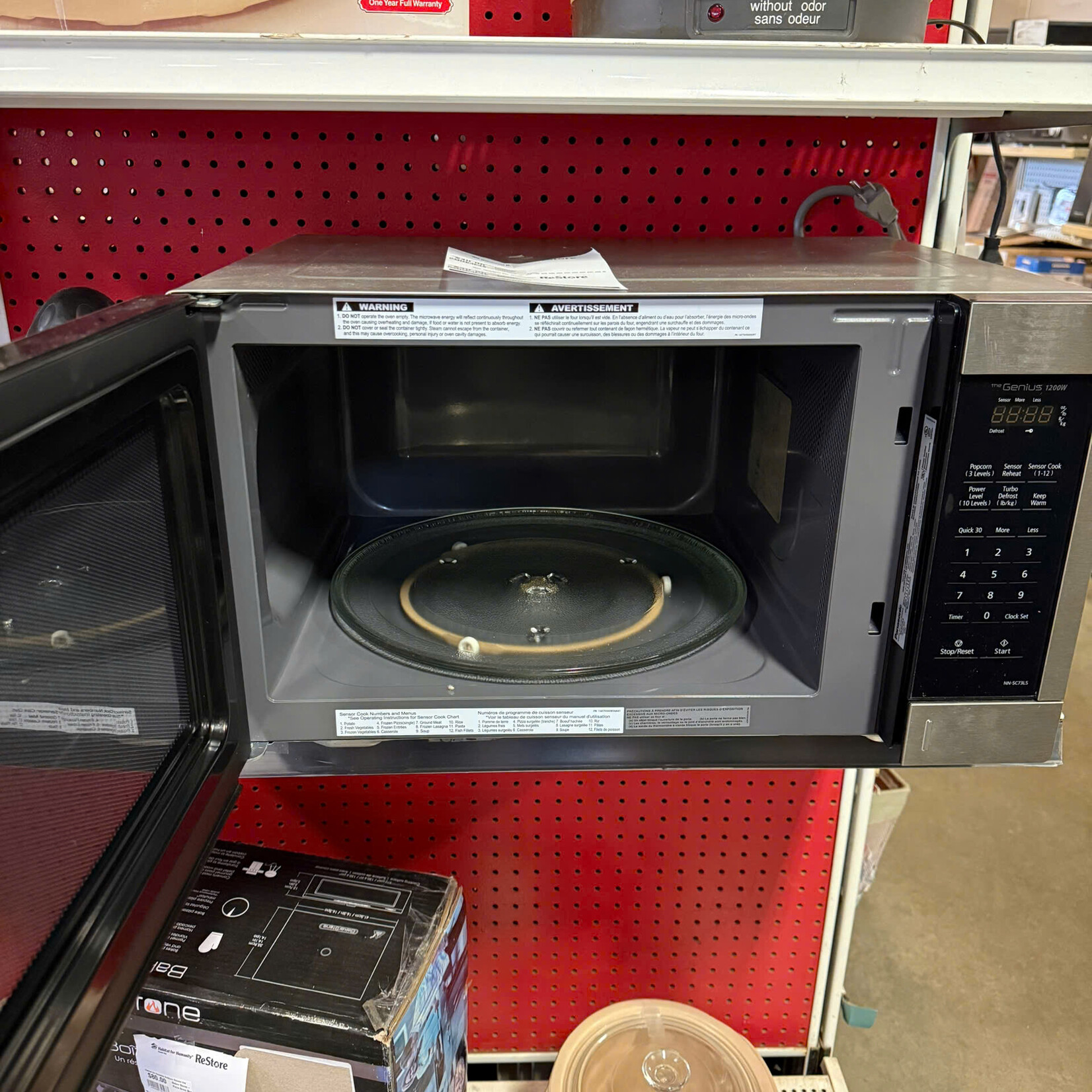 Panasonic Microwave-Tested