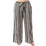 Spin USA Striped Belted Pants