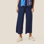 Masai Copenhagen Navy Wide Leg Cropped Pant