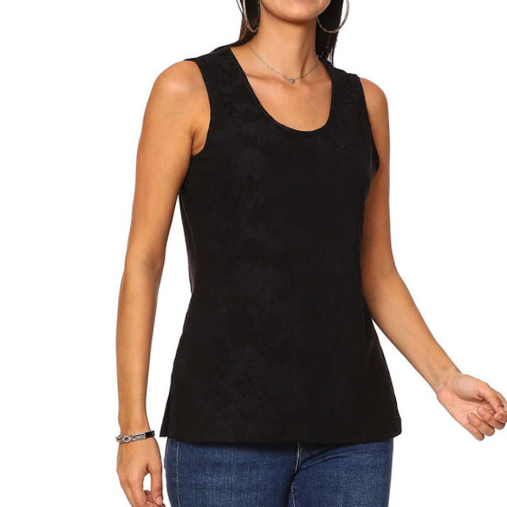  Black Camisole Women Sleeveless V Neck Tank Tops For