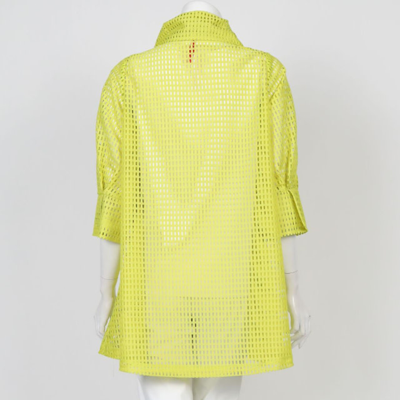 IC Collection Lime Green Mesh Jacket
