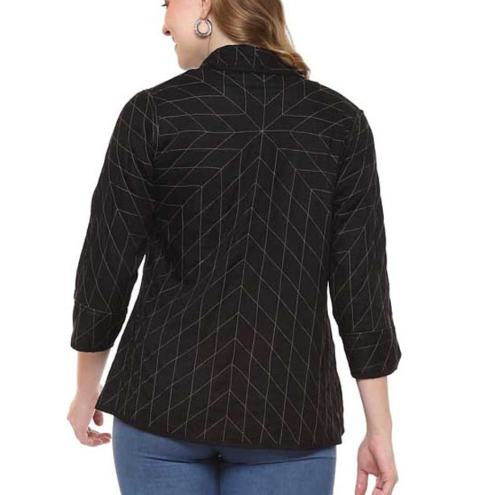 Parsley and Sage Reversible Quilt Inspired Aurora Jacket