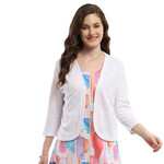 Parsley and Sage White Frida Shrug