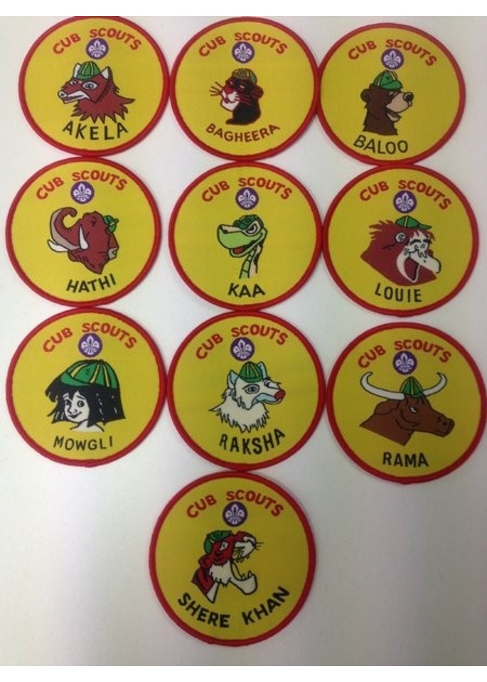 Cub Jungle Book Badge (Set of 10)