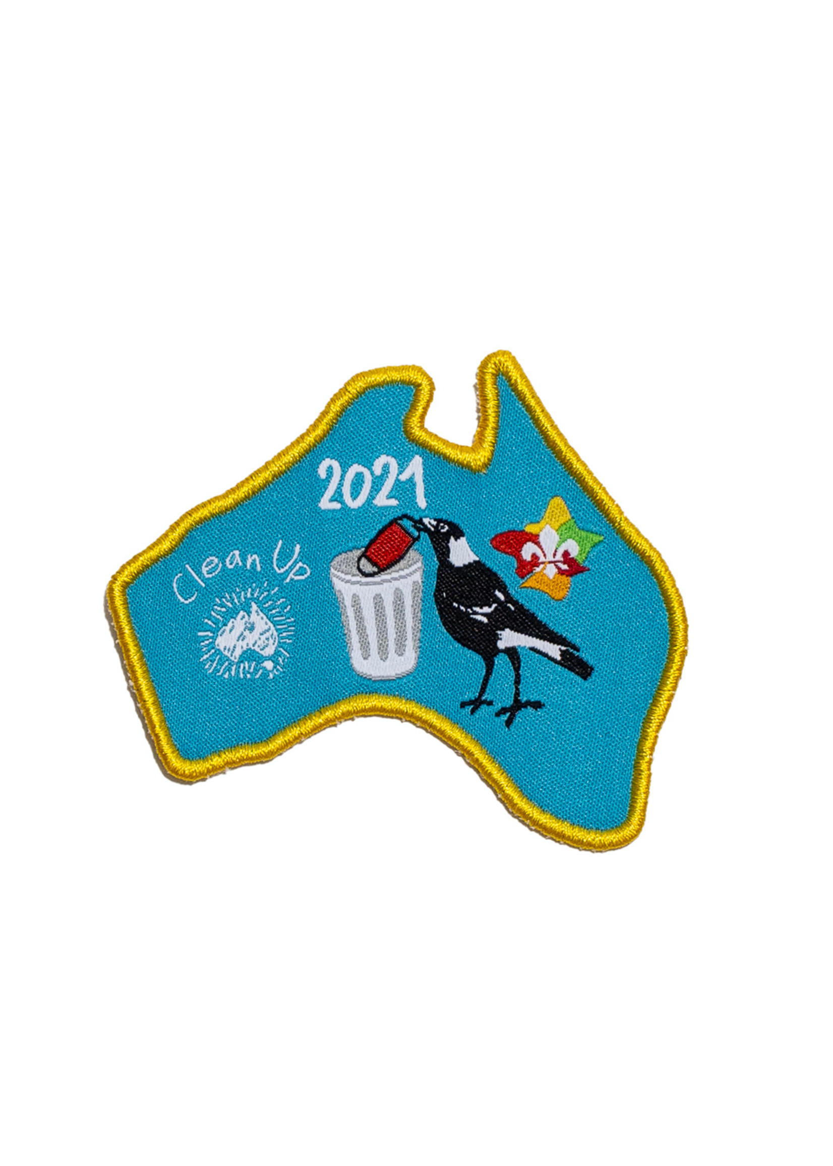 2021 Clean Up Australia Badge