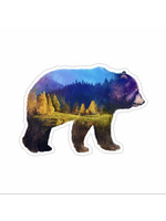 Small Sticker (Forest in a Bear)