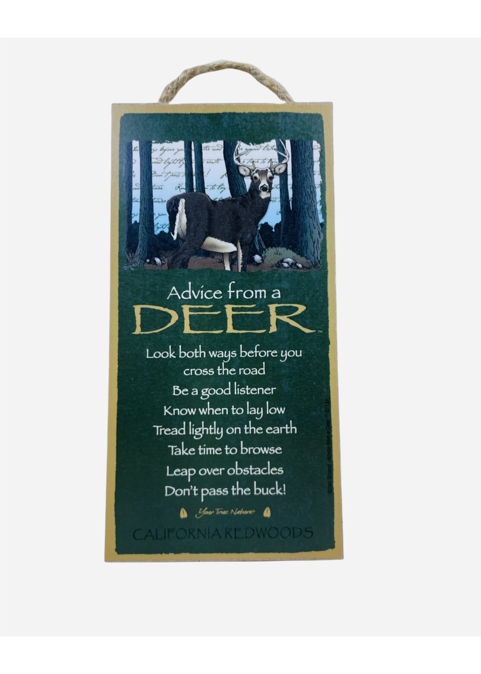 Advice Sign (Deer)