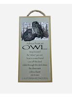 Advice Sign (Owl)