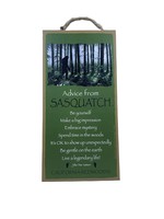 Advice Sign (Sasquatch)