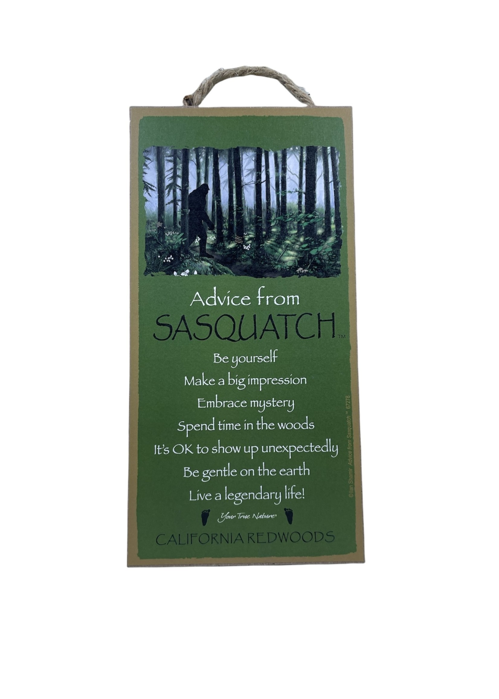 Advice Sign (Sasquatch)