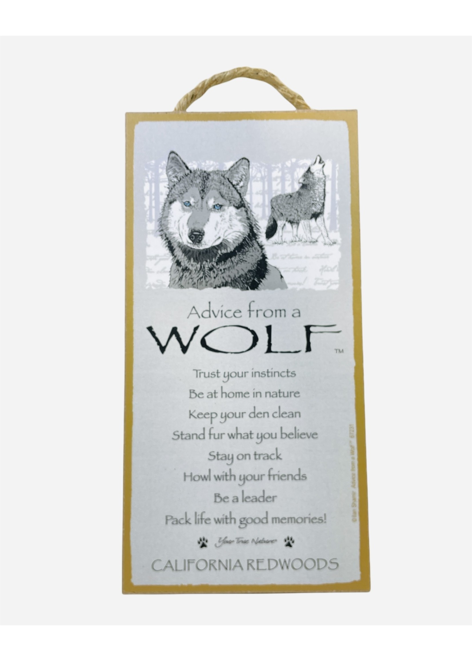 Advice Sign (Wolf)