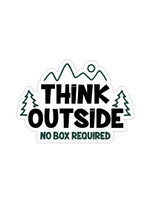 Small Sticker (Think Outside)