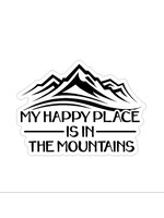 Small Sticker (Happy Place Mtn)