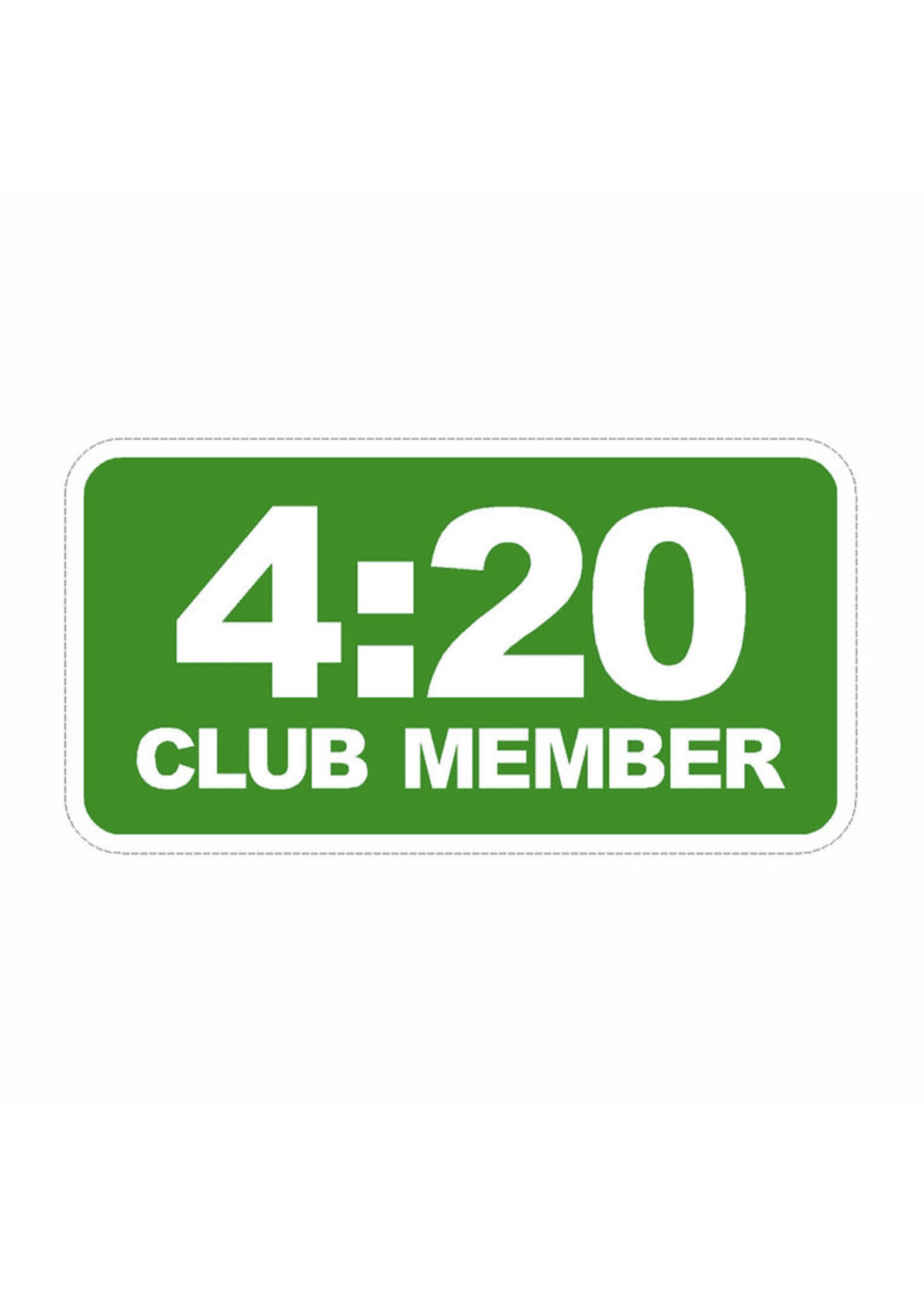 Small Sticker (4:20 Club)