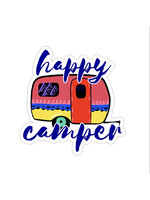 Large Sticker (Happy Camper)
