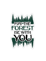 Small Sticker (Forest Be With You)