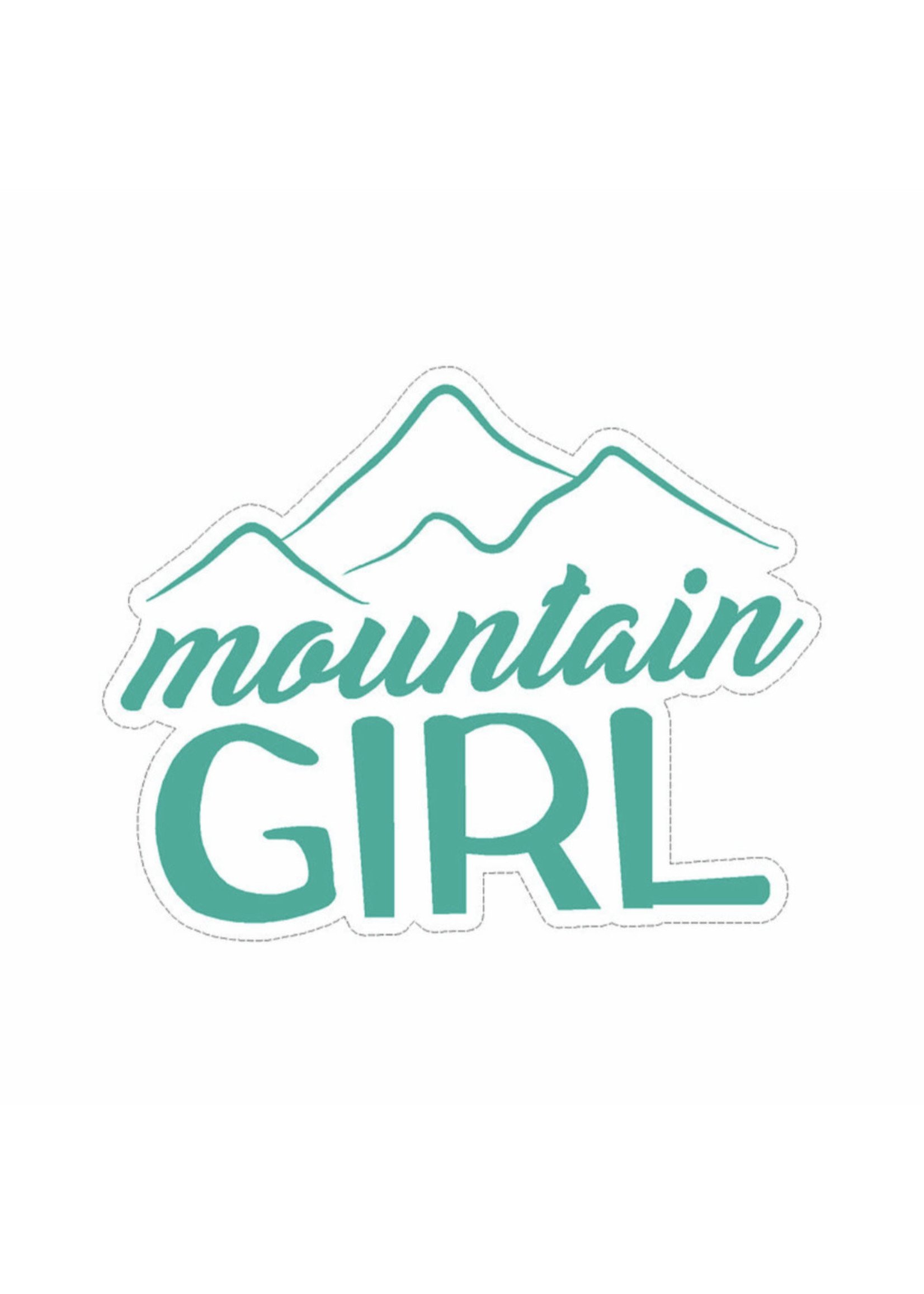 Large Sticker (Mountain Girl)