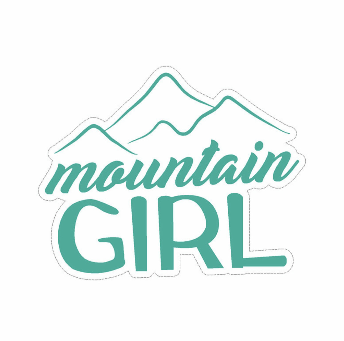 Large Sticker (Mountain Girl) Grandfather Tree Gifts and More