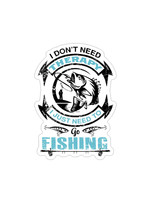 Large Sticker (Fishing Therapy)