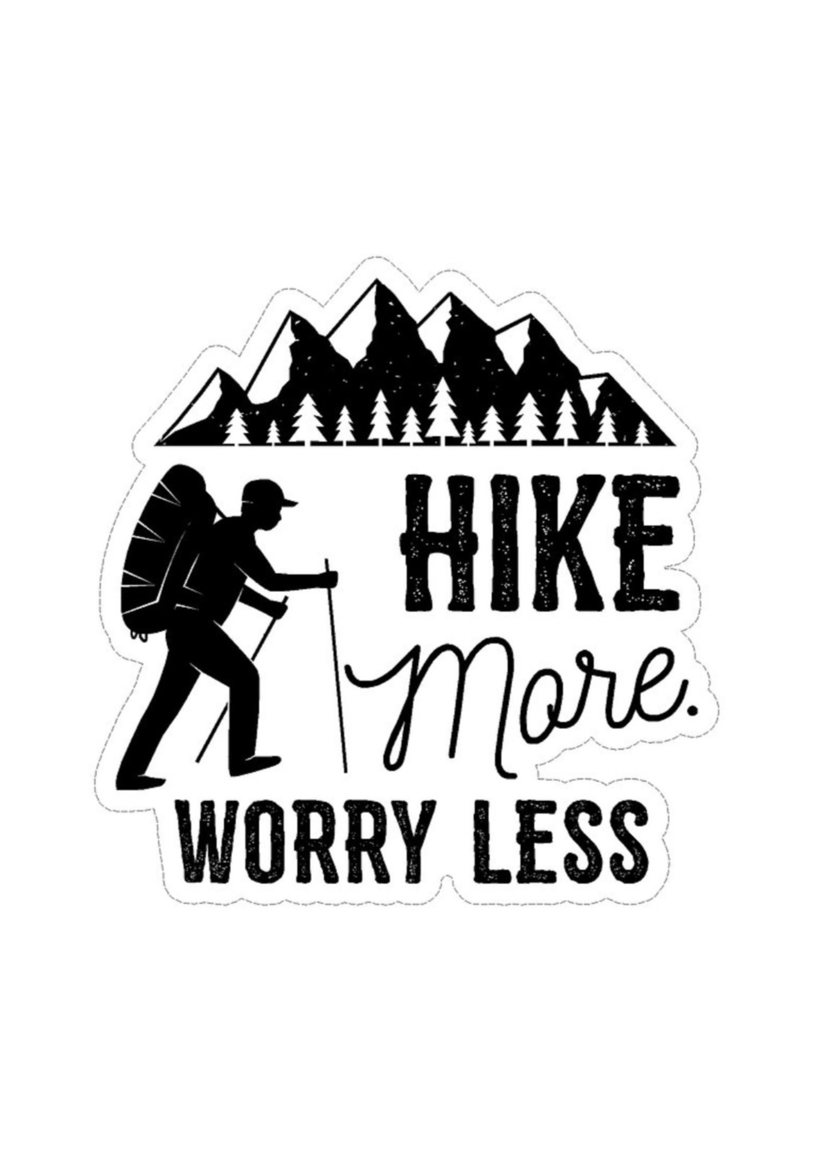 Large Sticker (Hike More)