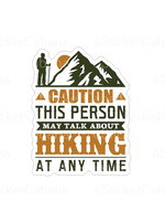 Small Sticker (Talk Hiking Any time)