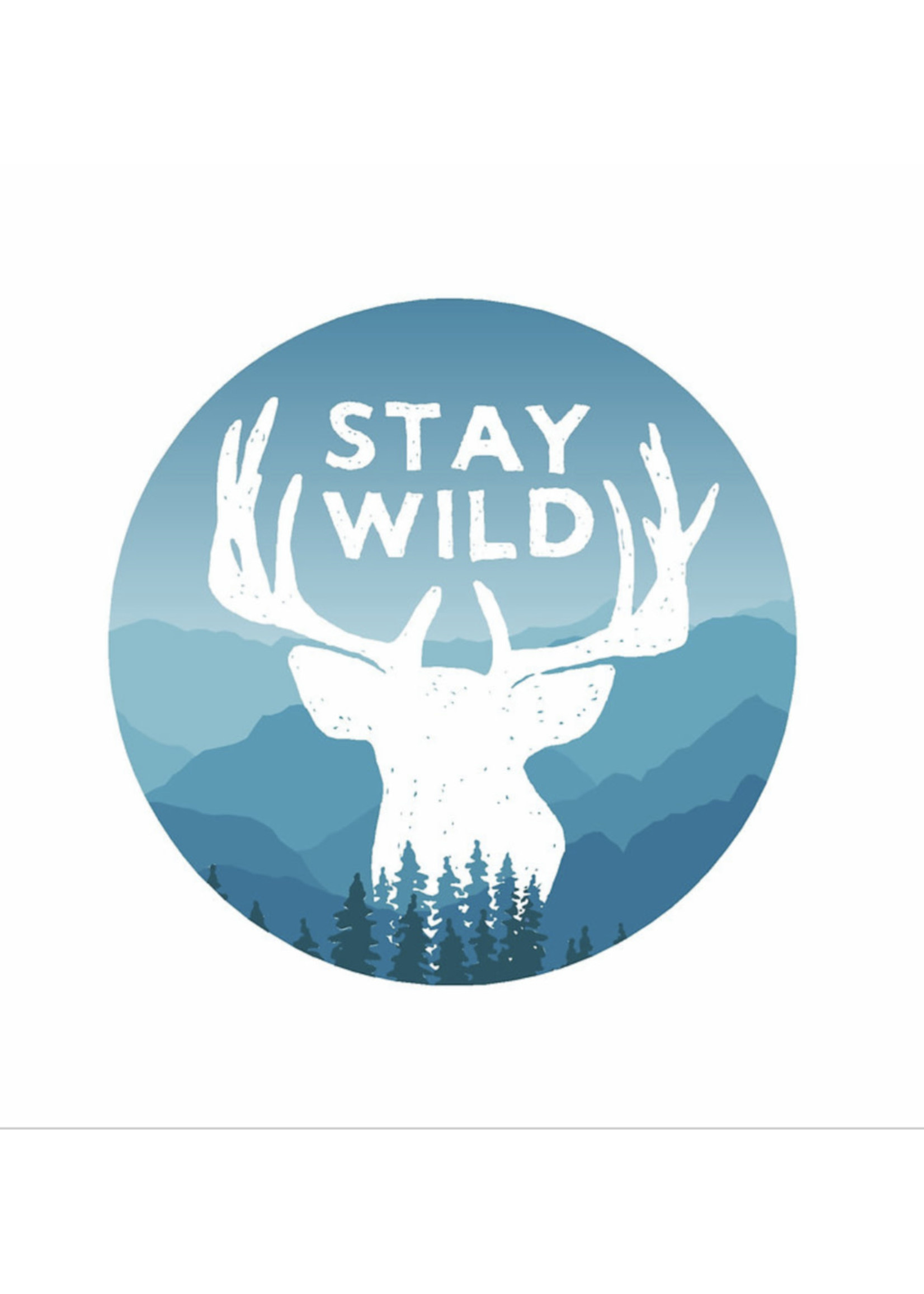 Small Sticker (Stay Wild)