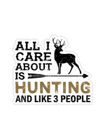 Large Sticker (Only Care Hunting)