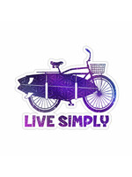 Large Sticker (Live Simply Surf)