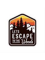 Large Sticker (Escape to Woods)