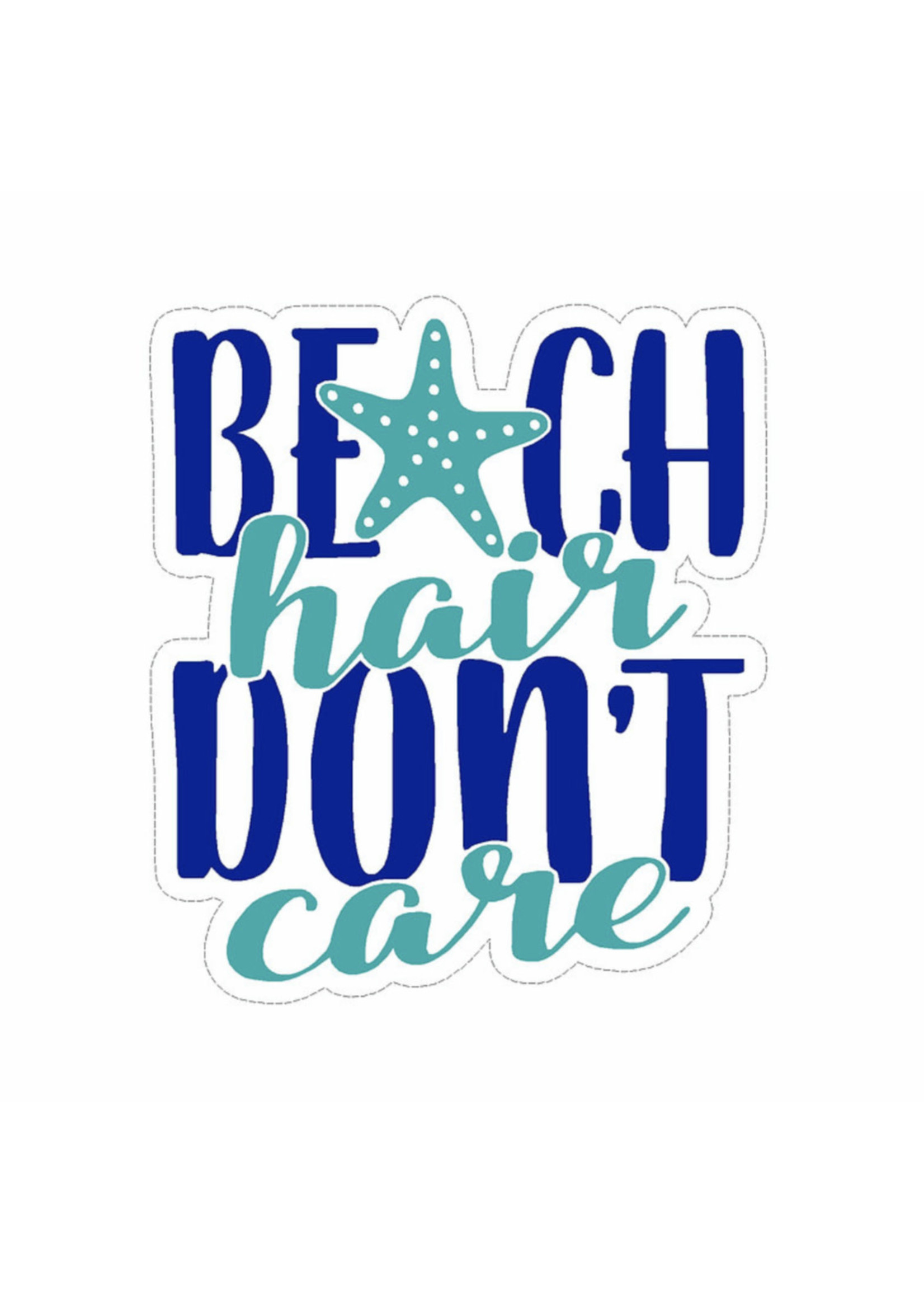 Small Sticker (Beach Hair)