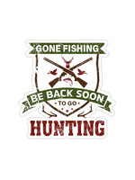 Large Sticker (Gone Fishing)