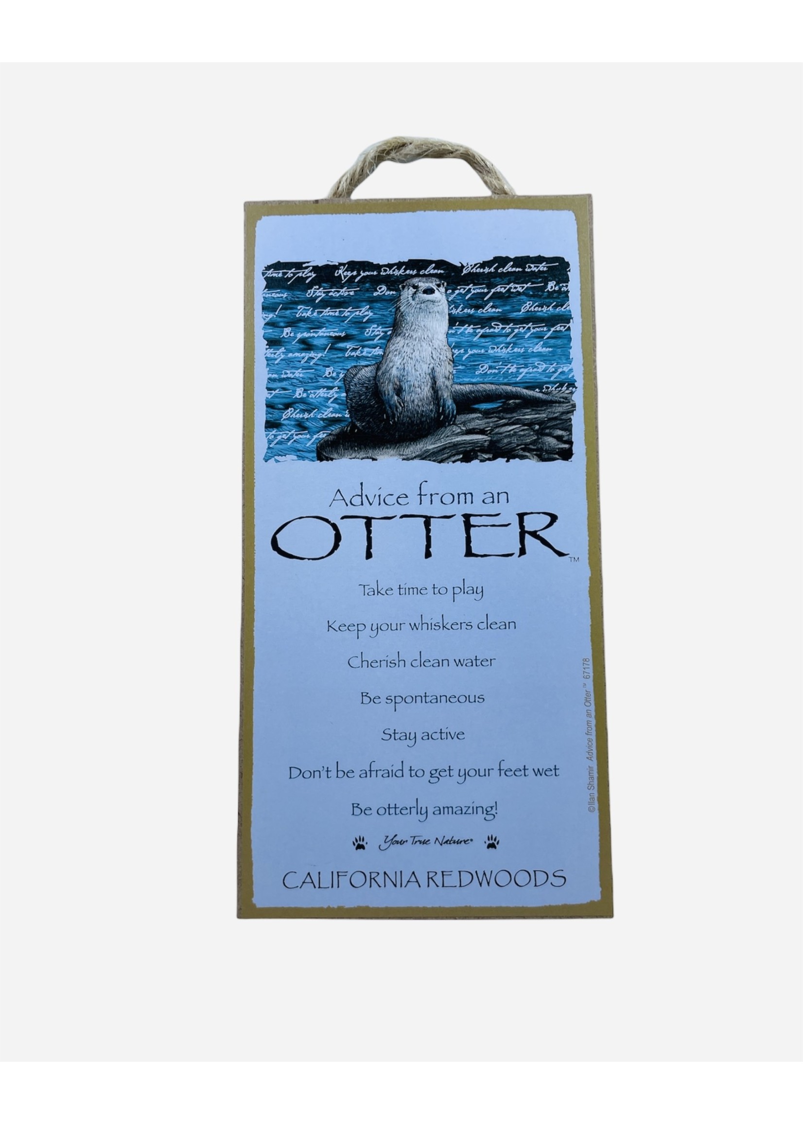 Advice Sign (Otter)