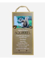 Advice Sign (Squirrel)