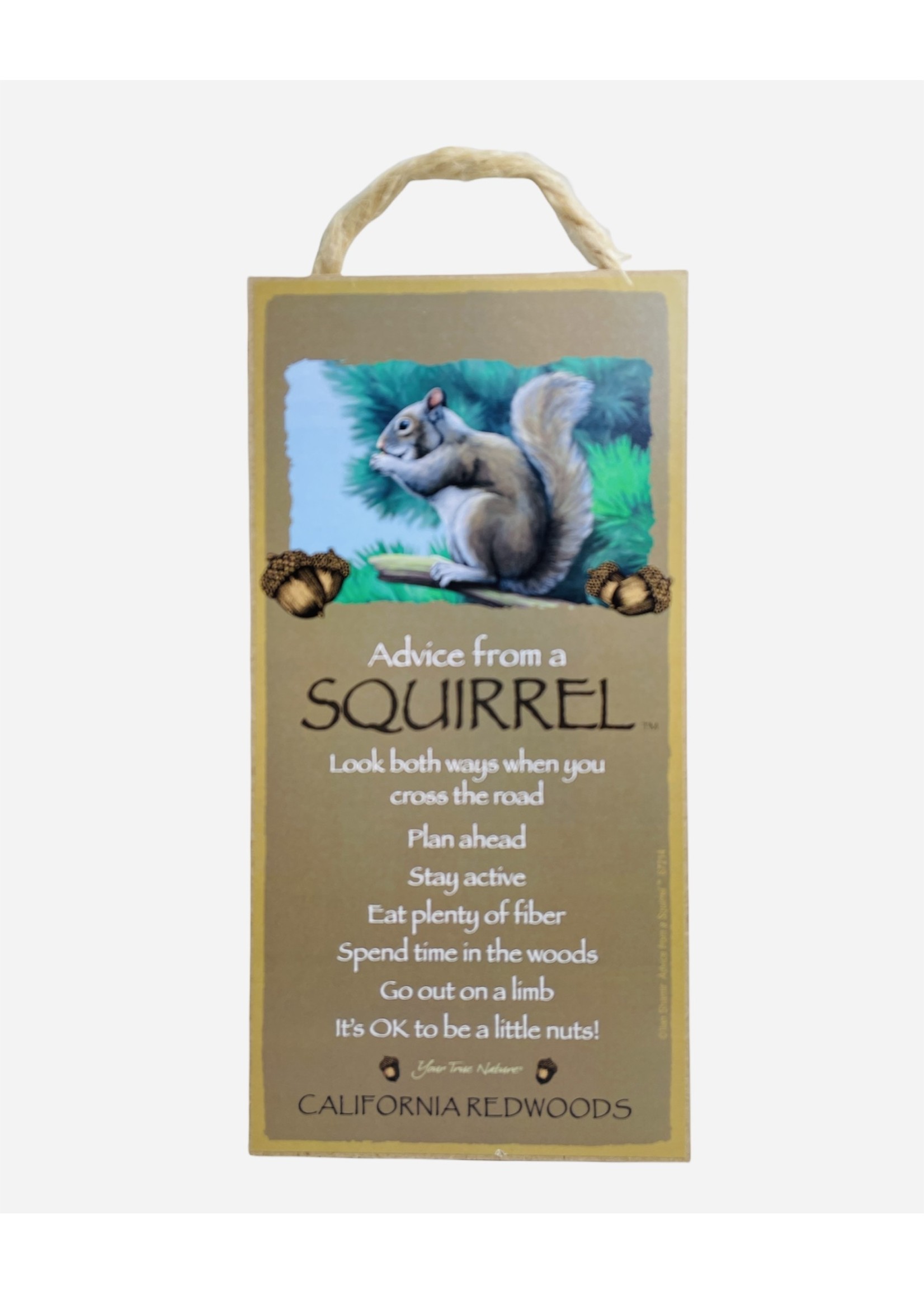 Advice Sign (Squirrel)