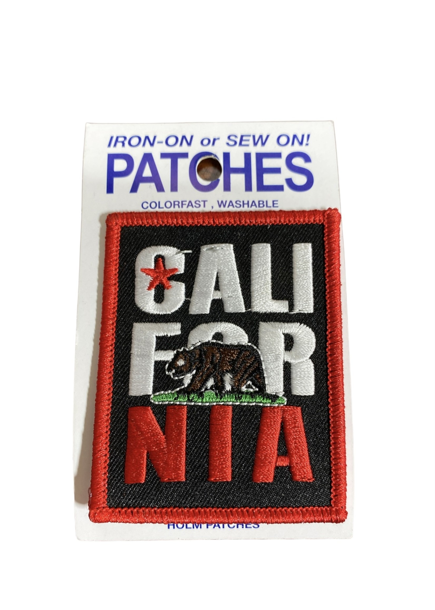 Patch (CALI FOR NIA Bear - Black)