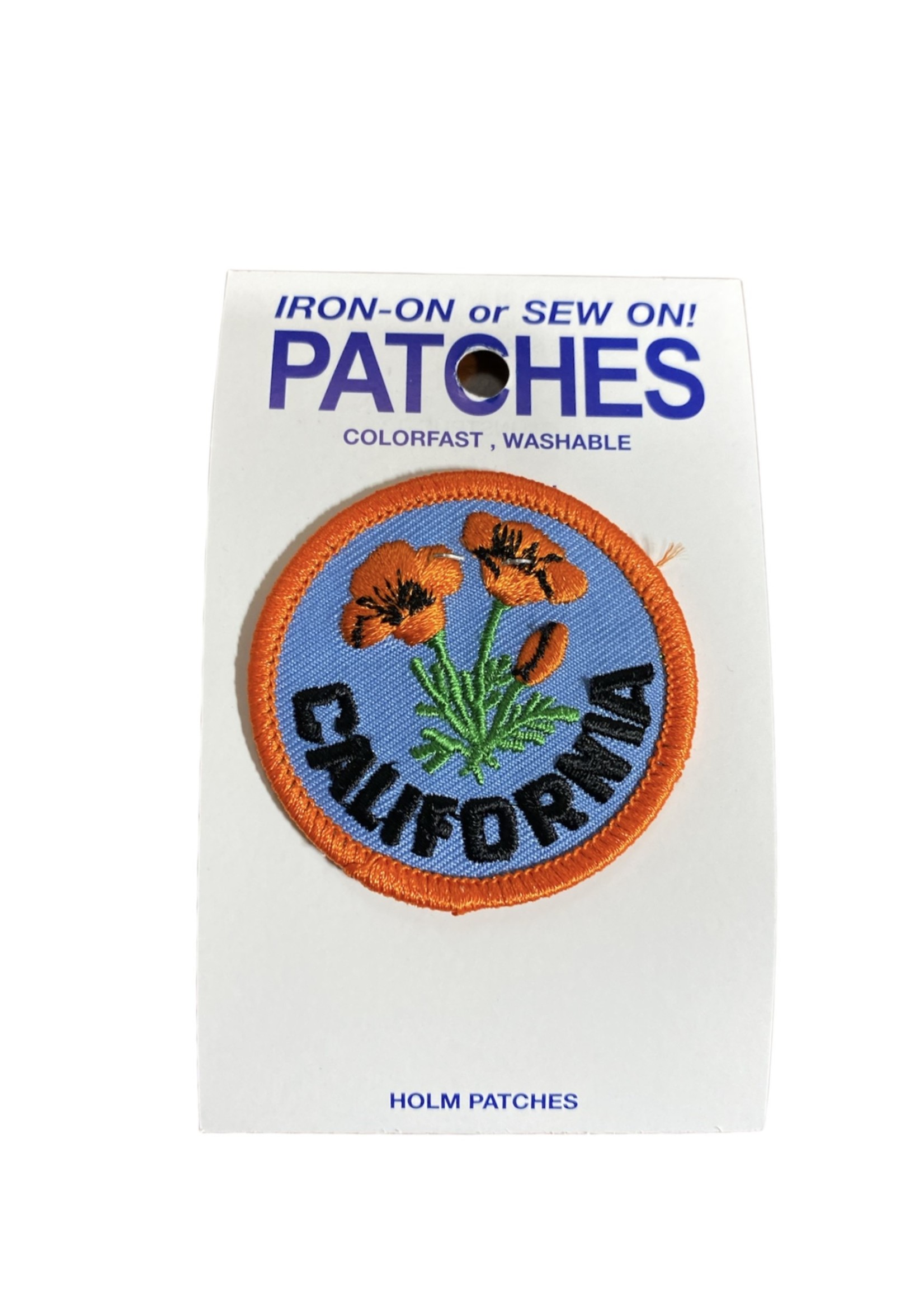 Patch (Poppy - Orange Trim, 2in)