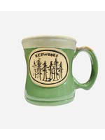 Mug (Green Redwoods Glazed Etched)