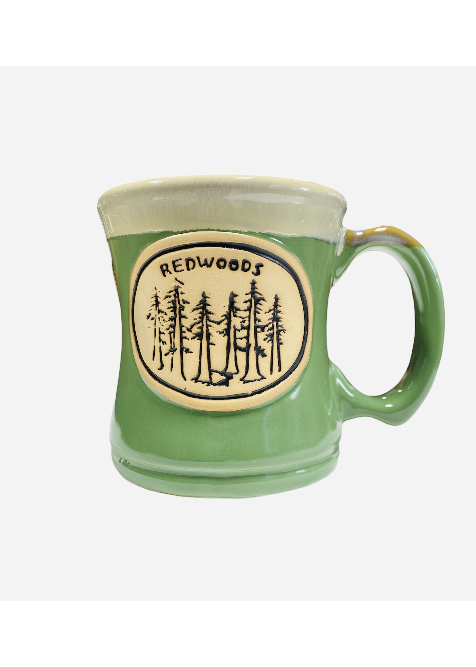 Mug (Green Redwoods Glazed Etched)