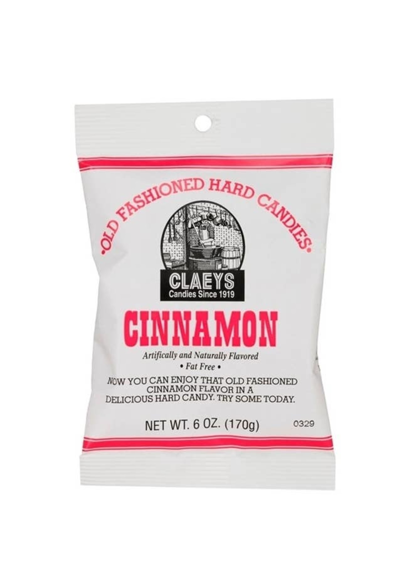 Claeys Old Fashioned Hard Candy, Cinnamon (6 oz.)