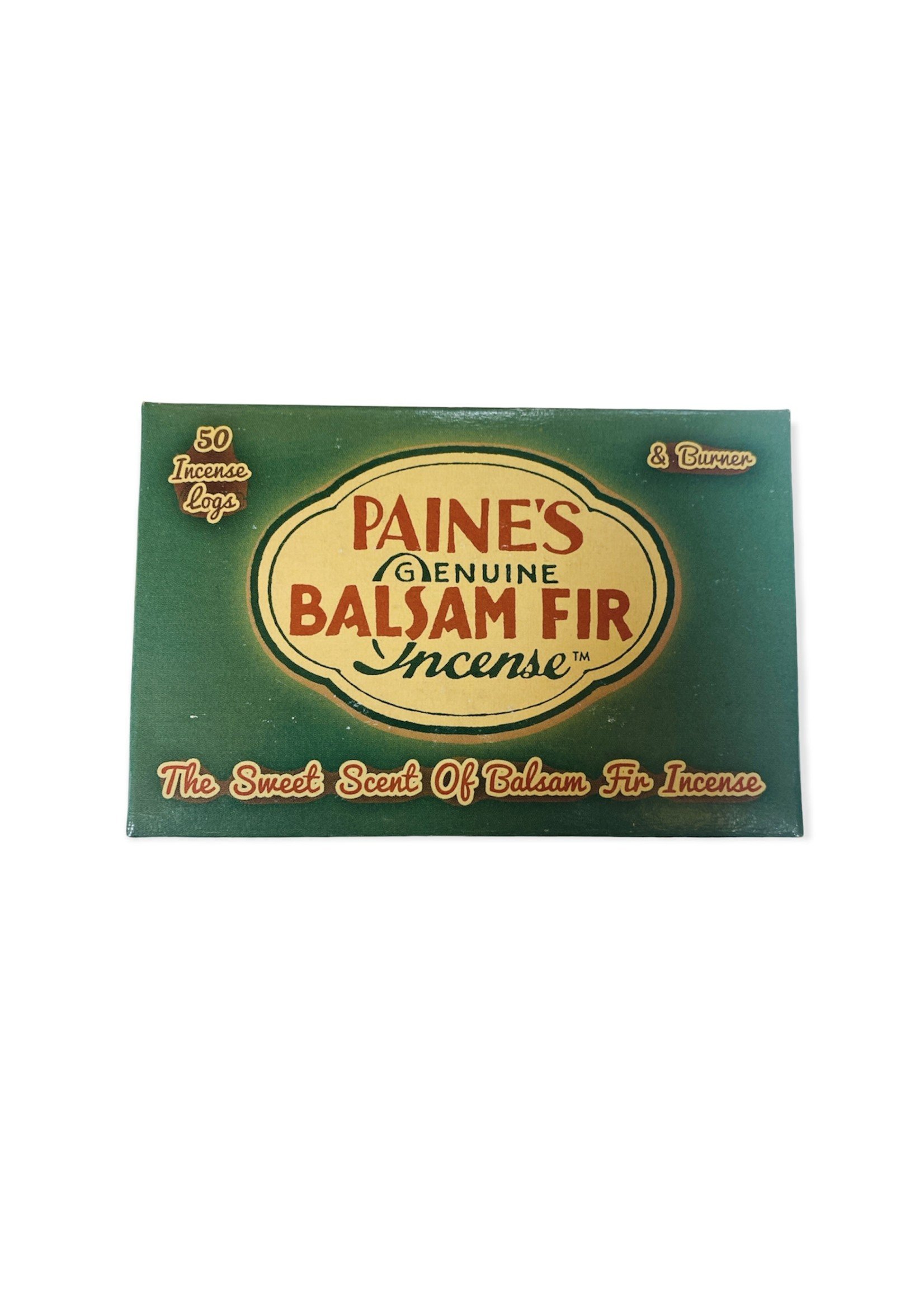Incense (Balsam Fir Logs/Holder)