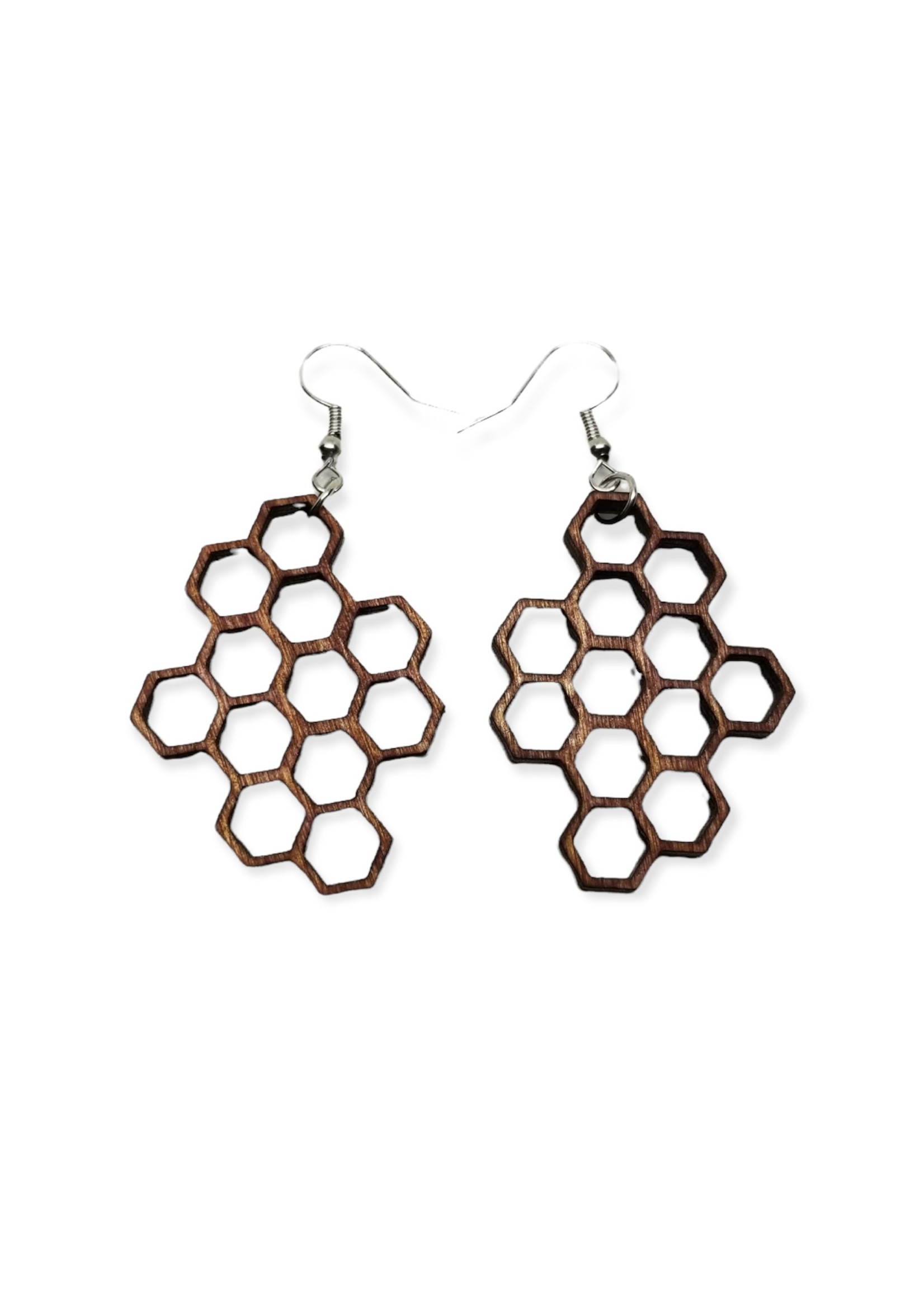 Honeycomb Earrings (WL)