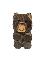 6" Redwood Bear