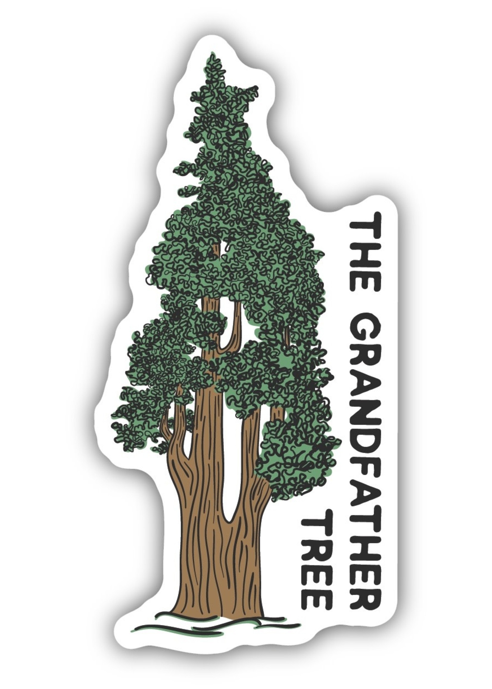 Sticker (The Grandfather Tree)