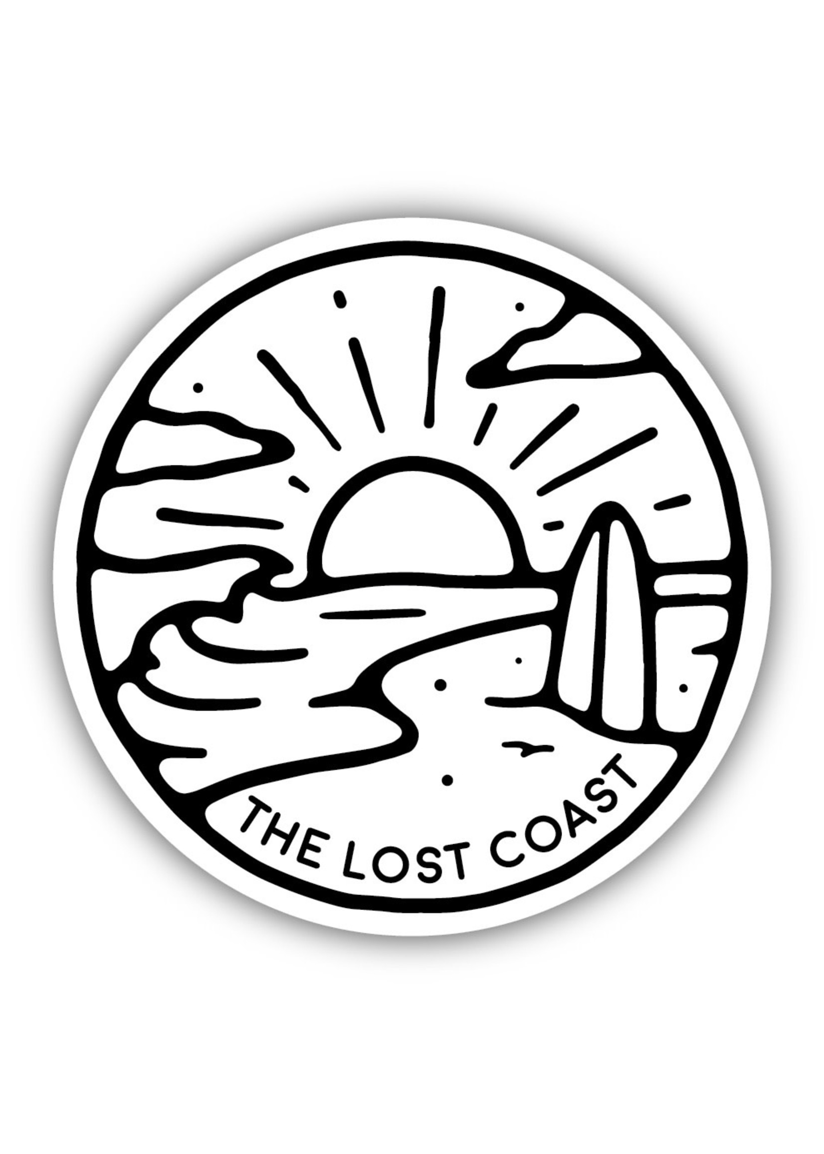 Sticker (The Lost Coast Beach)