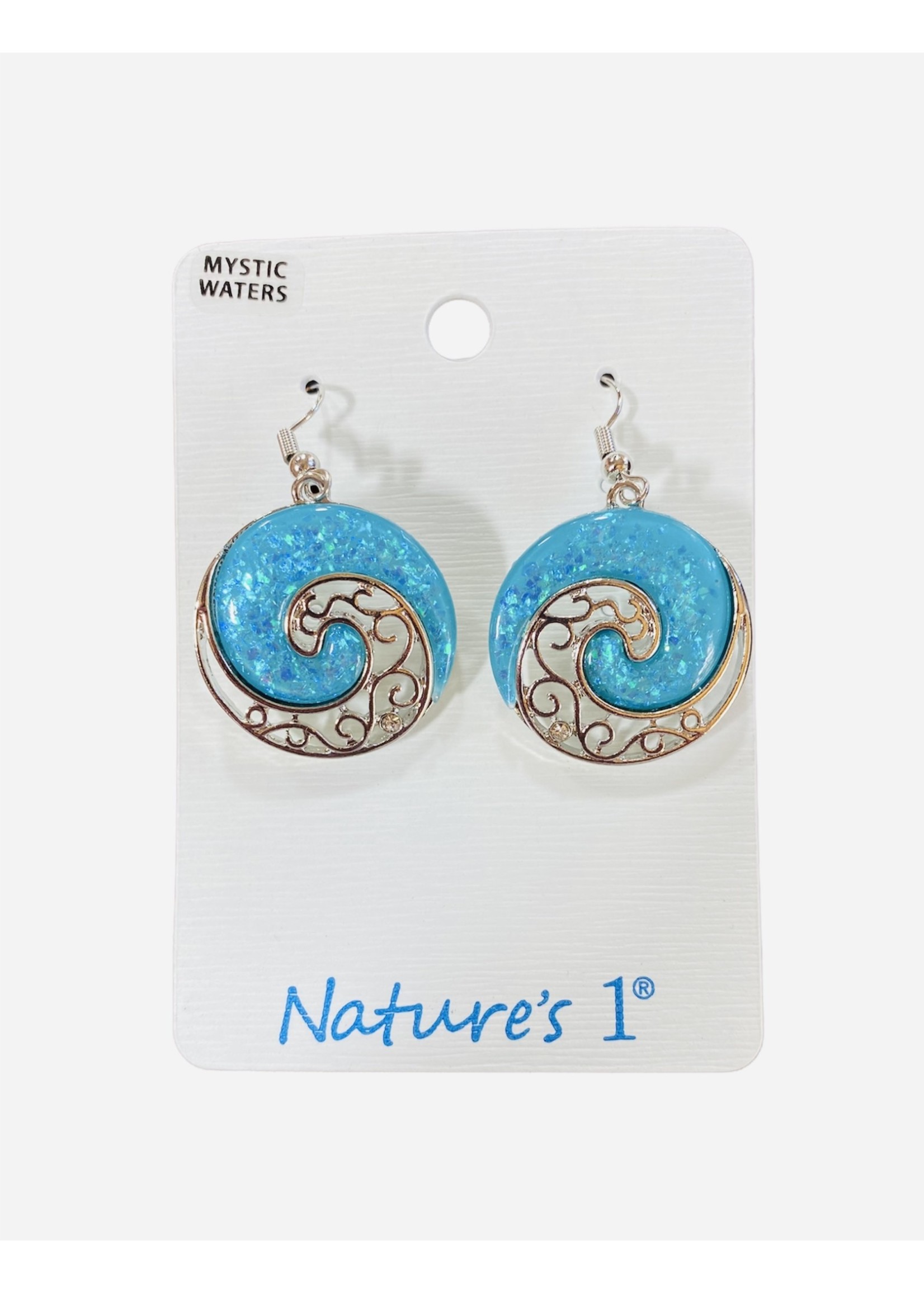 Nature's 1 (Fancy Wave Earrings MW)